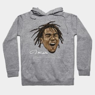 Jaylen Waddle Miami Portrait Hoodie